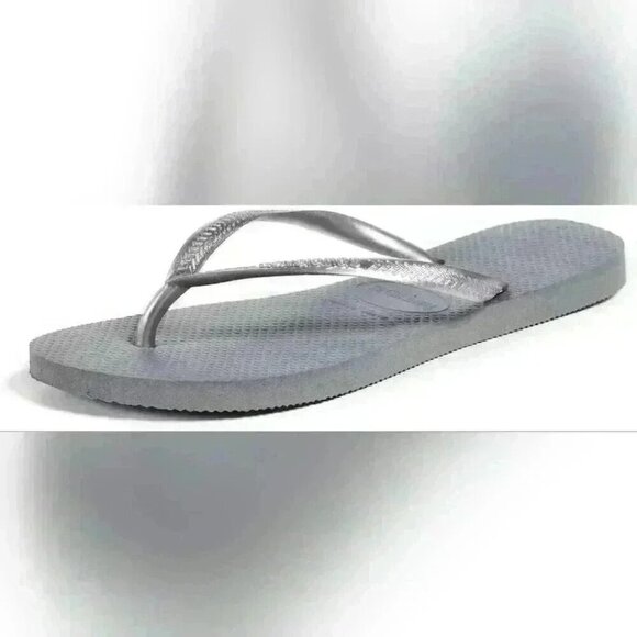 Havaianas Silver  Flip Flops - Picture 2 of 6